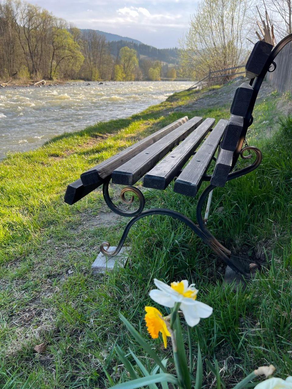 Котедж Шум Черемоша На Березі Річки Verkhovyna Extérieur photo